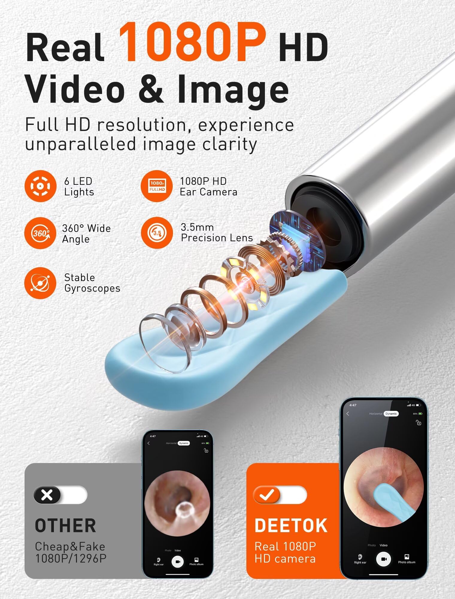 DEETOK embouts remplacement 50 pour un nettoyage sûr et durable.