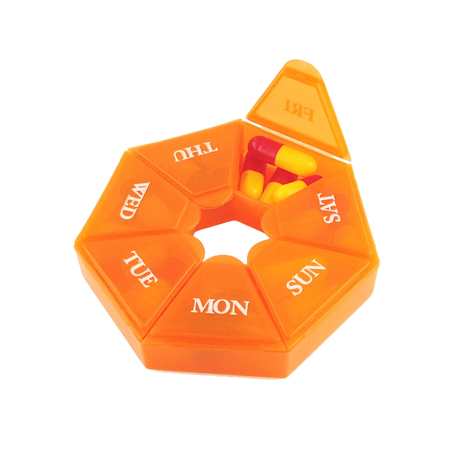 Deke Home petit organisateur pilules semaine, visibilité facile et rangement pratique.