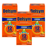 Delsym Orange – bouteille 15 onces, soulagement de toux durable jusqu'à 12 heures.