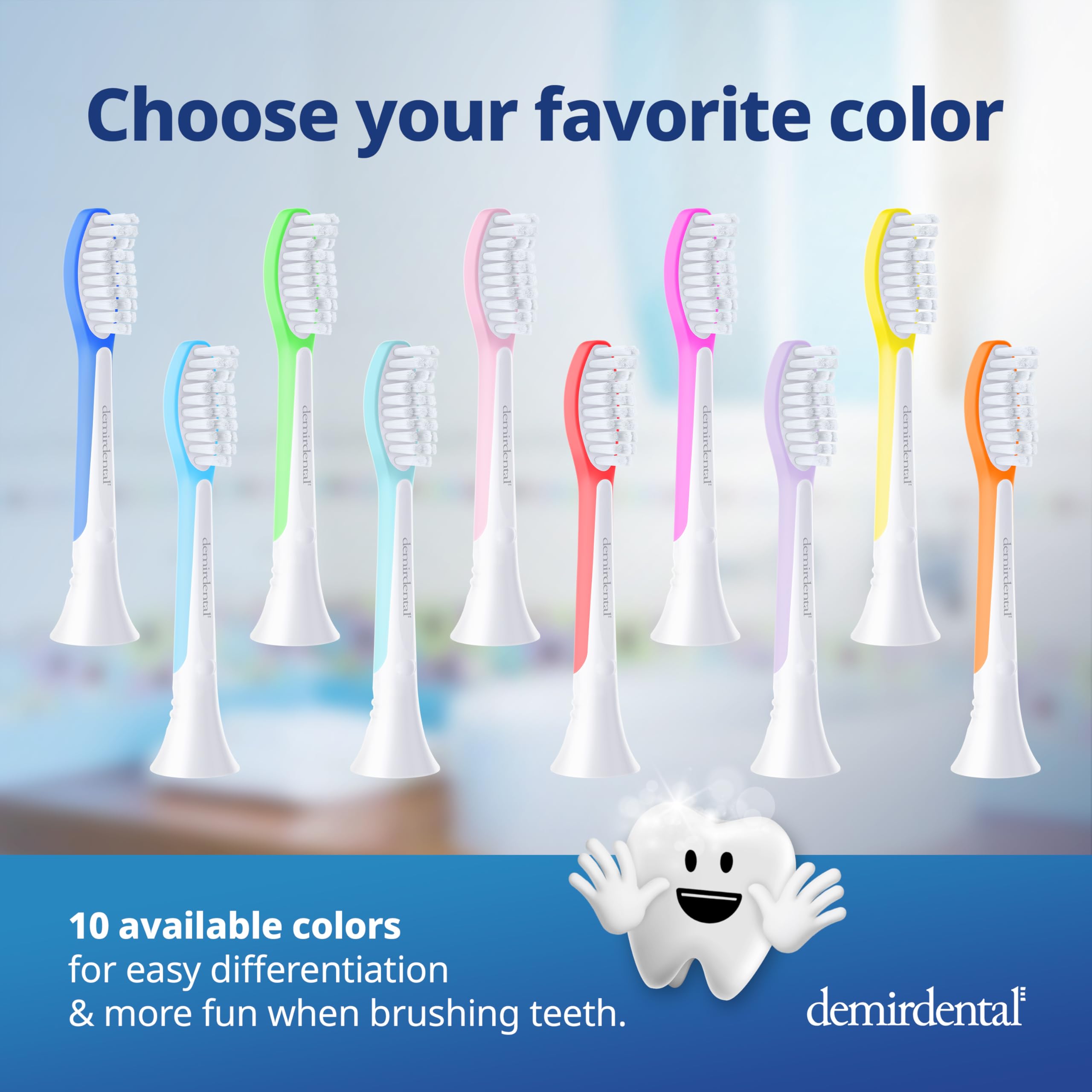 Utilisation simple avec Philips Sonicare, remplacement sans effort.