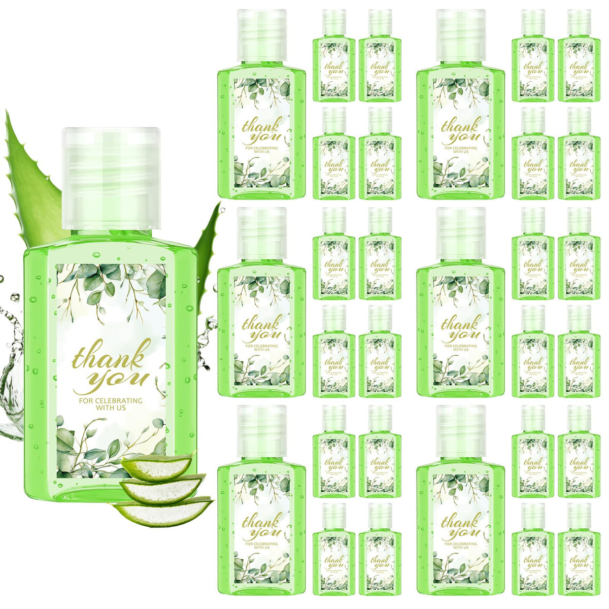 Demissle gel Aloe Vera 30 ml, hydratation rapide en déplacement.