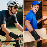 DeMoce pad chauffant sans fil poignet - bouton massage, choix de vitesse pratique.