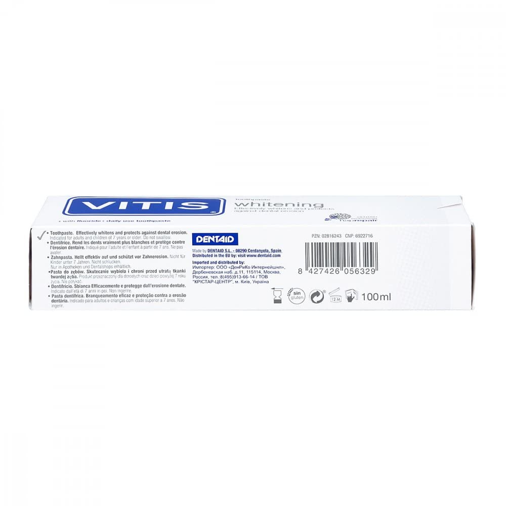 VITIS DENTAID, protection de l'émail et film protecteur pour limiter la sensibilité