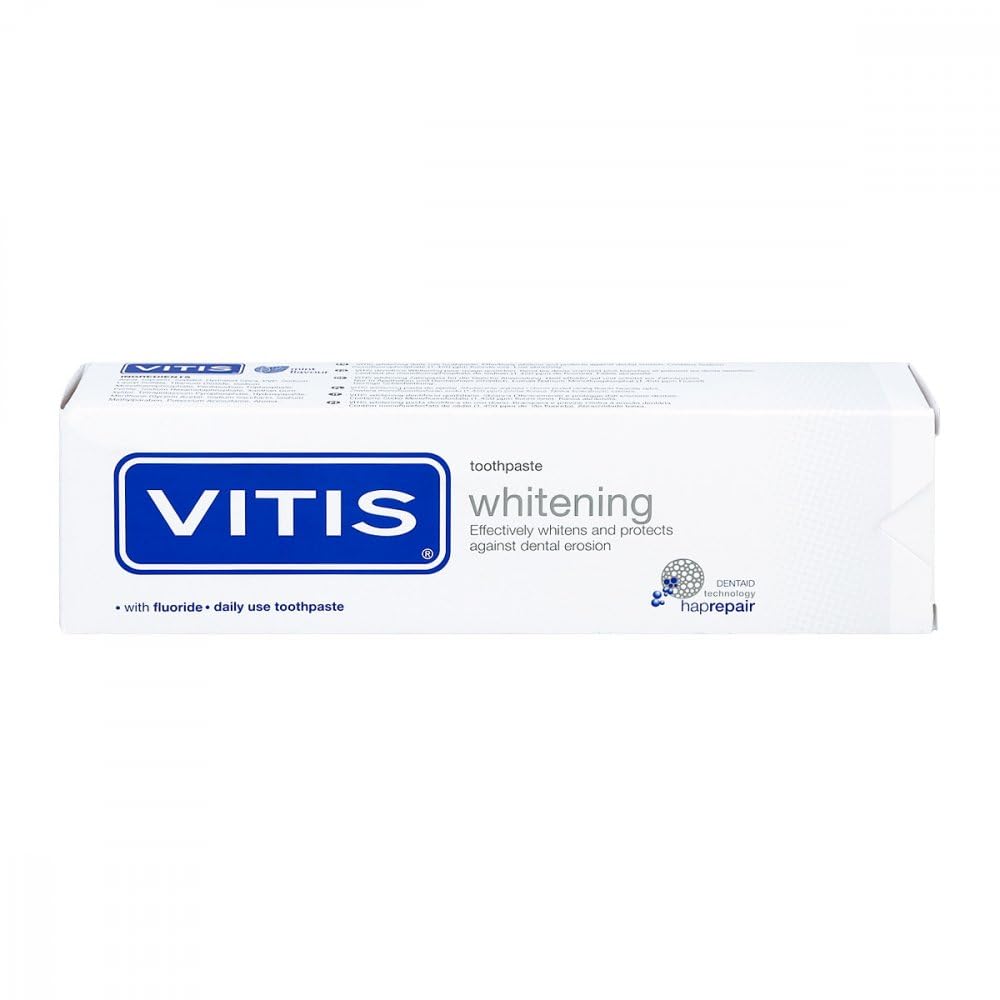 VITIS DENTAID, sourire éclatant et haleine fraîche grâce au blanchiment progressif