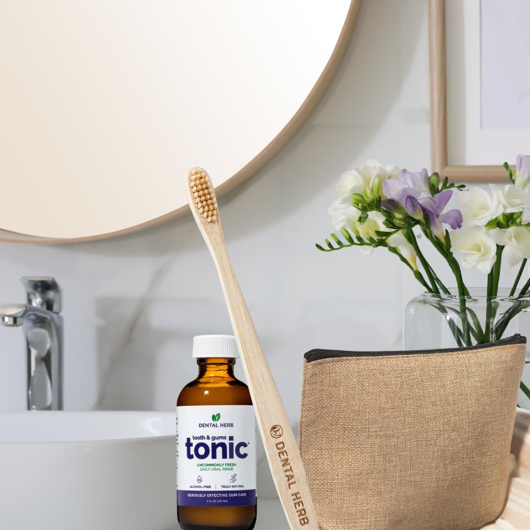 Haleine fraîche grâce au tonique Dental Herb Company pour la bouche