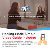 Dental Recovery Solutions kit-gaze-sterile: compresse douce prête à l'emploi.