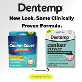 Dentemp Canker Cover tablette menthol offrant un soulagement durable.
