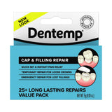 Dentemp répare cap loose et obturation perdue pour un confort immédiat.