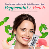 DENTI BUONGIORNO Peach Mint - usage quotidien pratique, routine matinale efficace