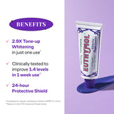 Le dentifrice Euthymol renforce l’émail avec une utilisation régulière pour un sourire sain.