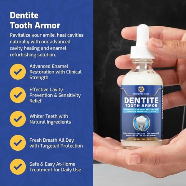 Dentite Armure Dentaire Liquide — application rapide lors du brossage quotidien.
