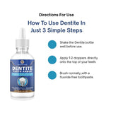 Dentite Armure Dentaire Liquide — utilisation quotidienne pour des dents plus fortes et saines.