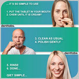 Denttabs a-macher, intégration rapide dans la routine quotidienne.