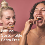 Denttabs emballage sans plastique, respectueux de l'environnement.