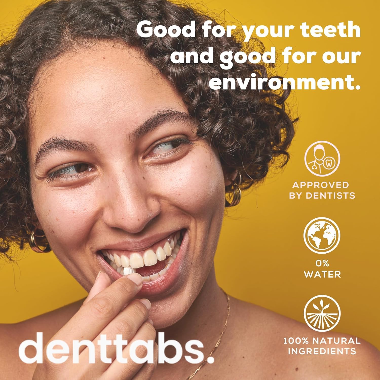 Denttabs haleine fraîche après utilisation, idéal après le brossage.