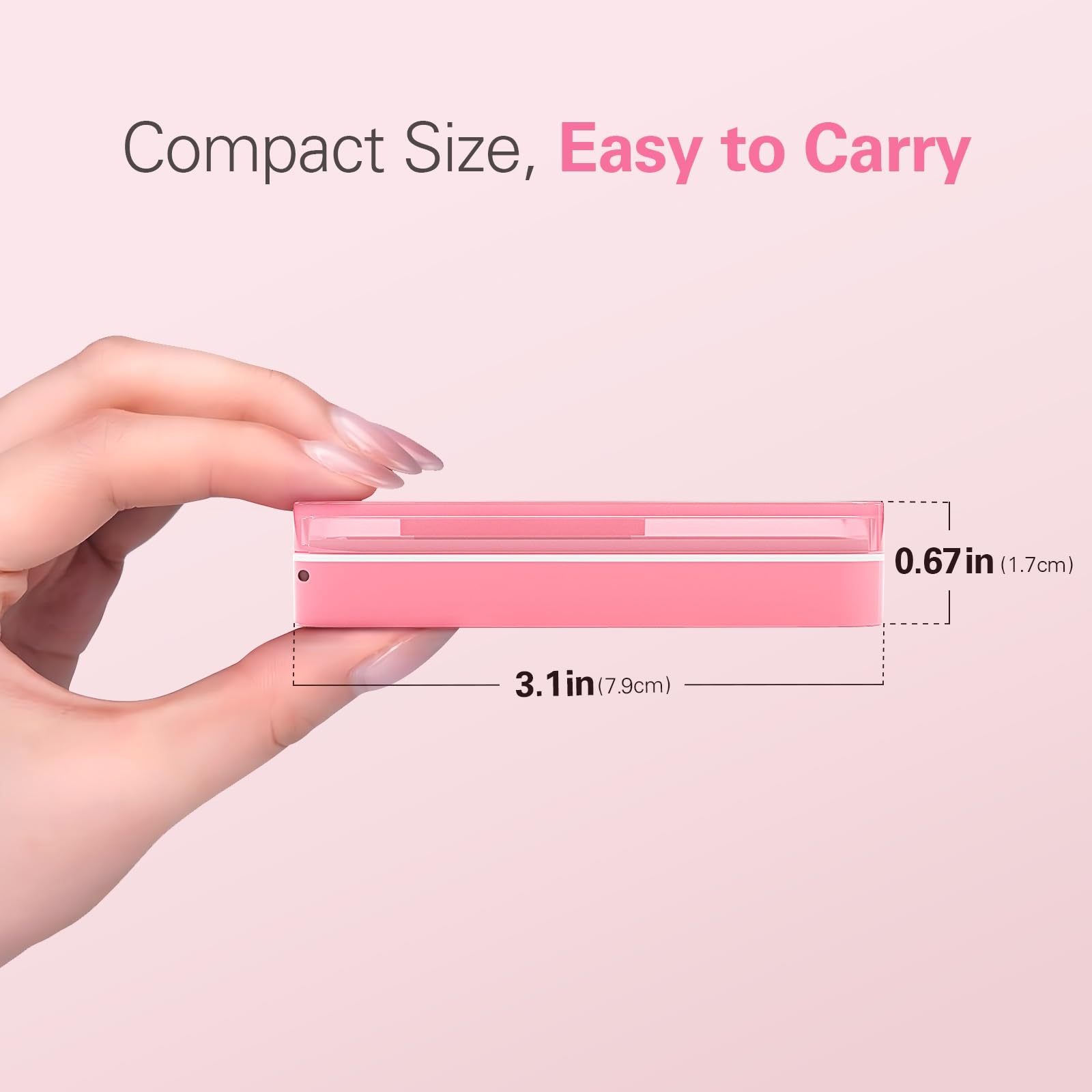 Depad Coupe-Pilules pratique et hygiénique grâce au plastique médical sans BPA.