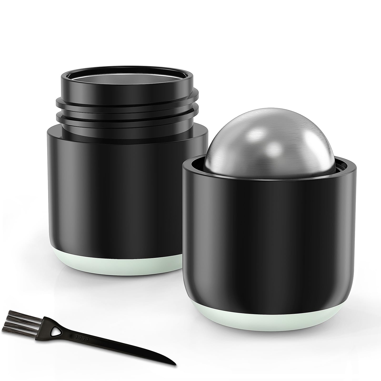 DEPAD Poudreur de pilules en acier inox, poudre fine et rapide.