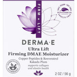 DERMA-E Firm + Lift – étiquette et ingrédients clés DMAE et acide alpha-lipoïque