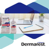 Dermarest lotion eczéma – Texture non grasse qui s'étale facilement.