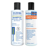 Dermasolve Shampoing Eczéma – bouteille montrant soin doux pour cuir chevelu sensible