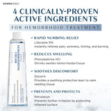 dermatoool crème hémorroïde – texture onctueuse pour un confort durable