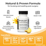Bromélaïne et vitamine C pour soutenir la récupération tout en douceur.