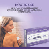 Barre de savon DermaZinc – usage visage et corps en toute simplicite