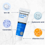 Ingrédients SRX-38 et céramides de Dermeleve renforçant la barrière cutanée.