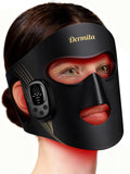 Dermita masque led 400, couverture complète du visage pour une lumière homogène.