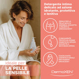 DERMOXEN UltraCalming texture douce qui nettoie sans agresser la peau sensible