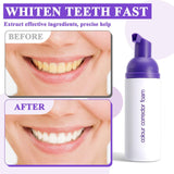 Utilisation quotidienne facile Dersoud violet, deux pompes pour brossage efficace.