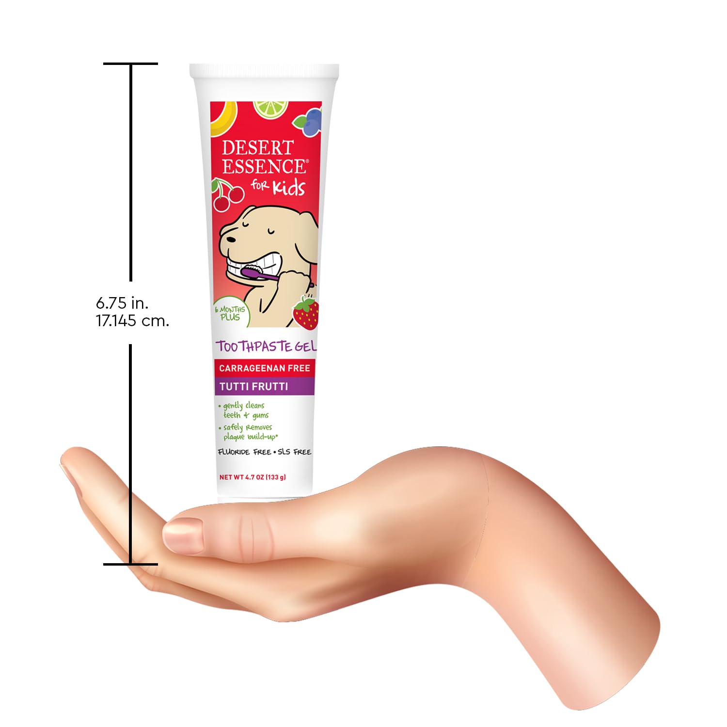 Logo Leaping Bunny et B-Corp sur l’emballage Desert Essence.