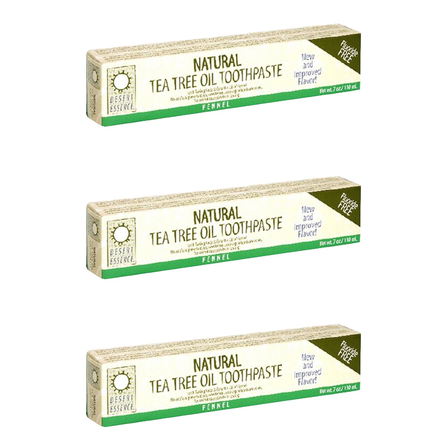 Tube de dentifrice Desert Essence a l arbre a the pour haleine fraiche naturelle