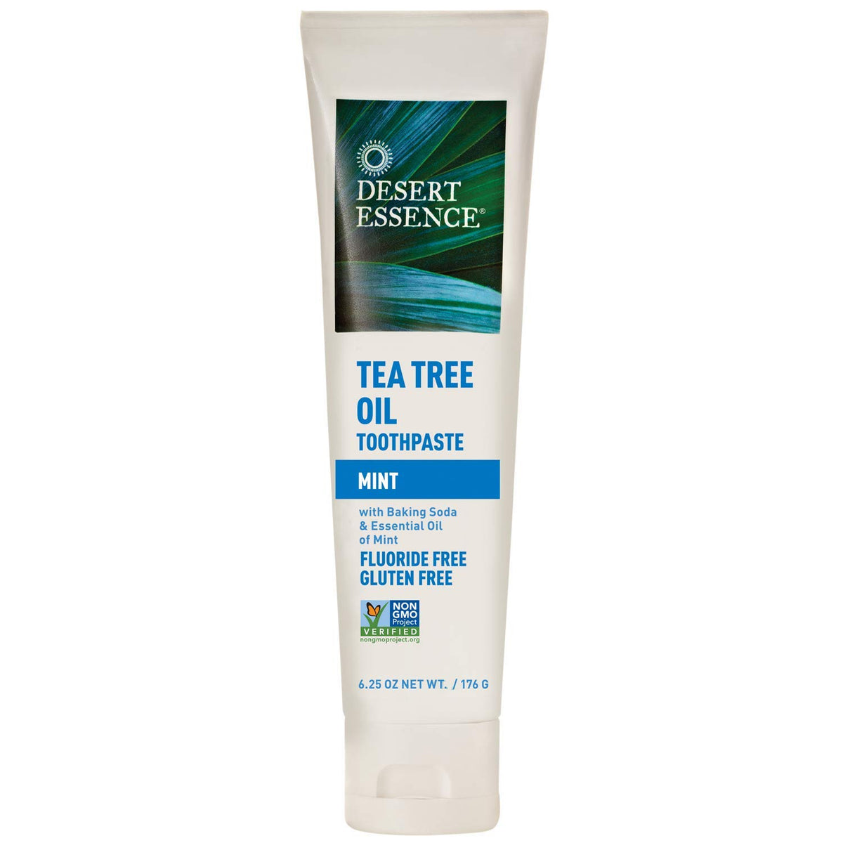 Dentifrice Desert Essence arbre-thé menthe - tube affichant fraîcheur durable