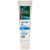 Dentifrice Desert Essence arbre-thé menthe - tube affichant fraîcheur durable