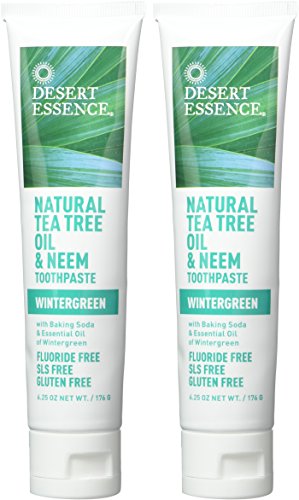 Tube dentifrice Desert Essence et emballage pratique pour toute la famille