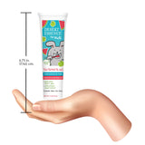 Emballage écologique du dentifrice Desert Essence enfant, recyclable et responsable.
