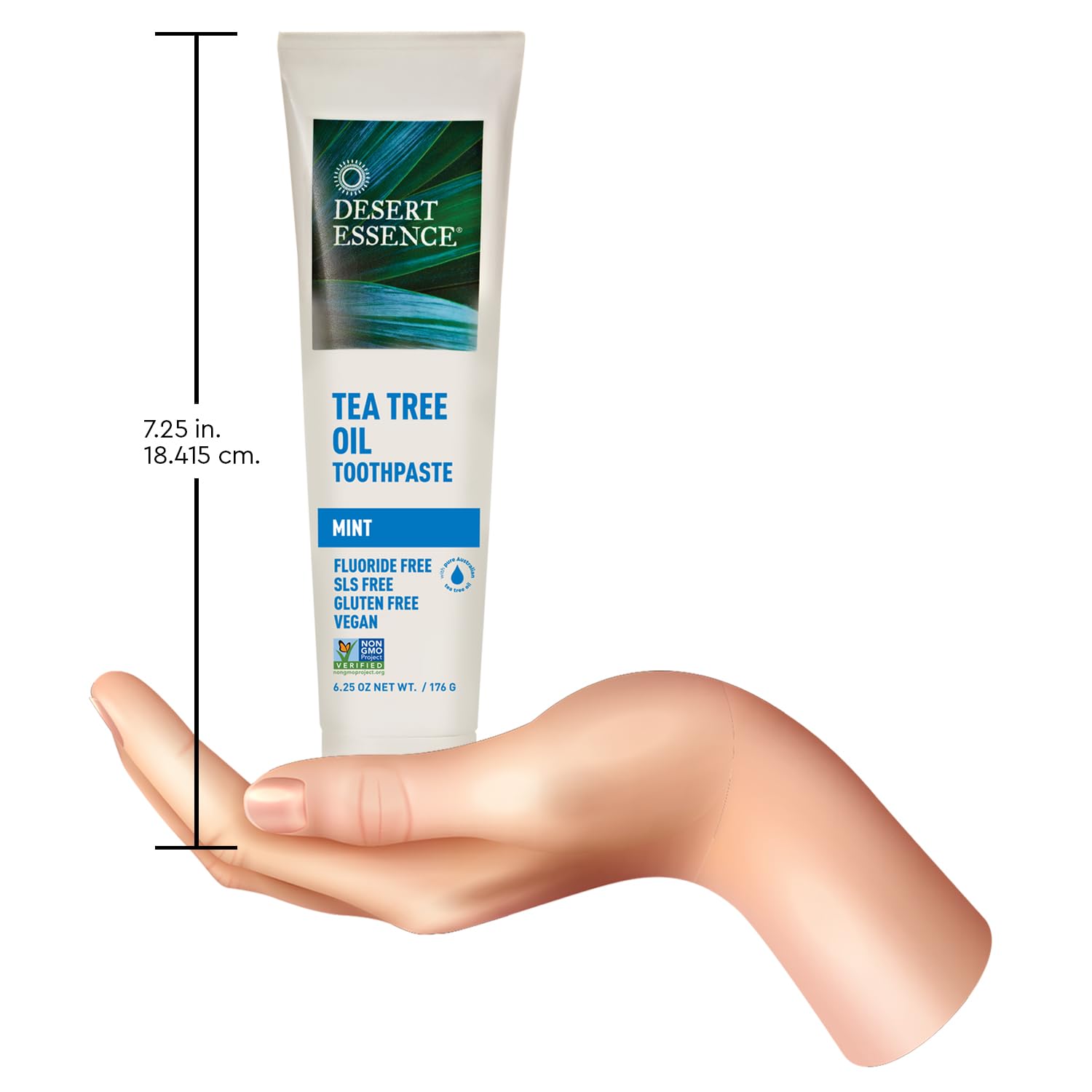 Desert Essence arôme menthe durable après chaque brossage