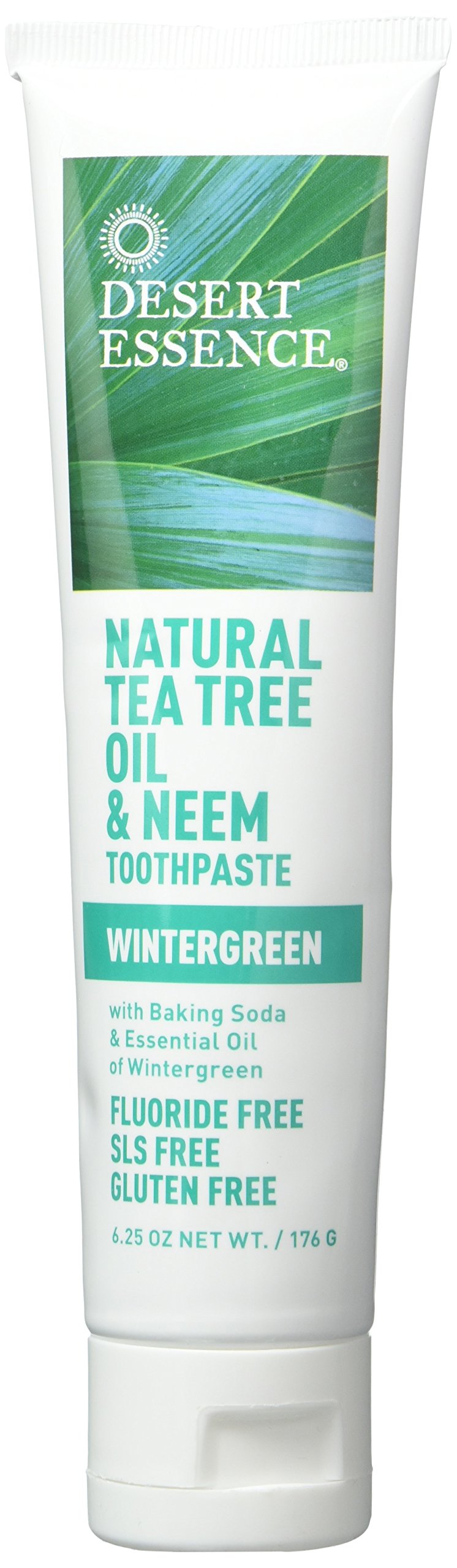 Dentifrice Desert Essence naturel avec huile d'arbre à thé et gaultherie odorante