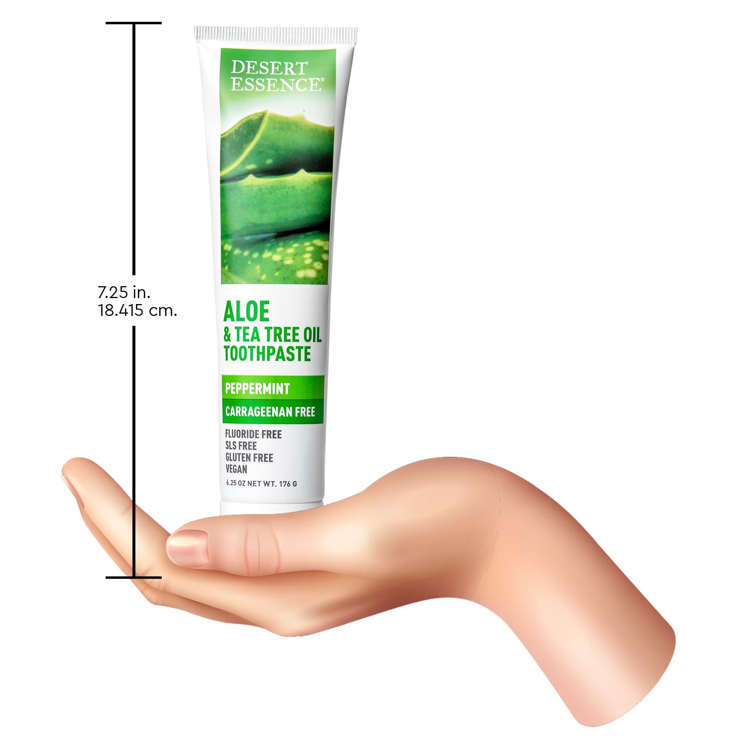 Dentifrice Desert Essence neem-arbre-à-thé, action naturelle sur les bactéries