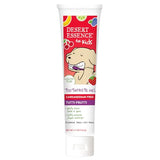 Tube de dentifrice Desert Essence Tutti Frutti, facile à presser pour les tout-petits.