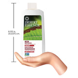 Bouche équilibrée et fraîche grâce au rince-bouche Desert Essence 16 oz.
