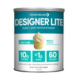Designer Lite, bouteille protéinée Vanille Cupcake idéale après l'entraînement.