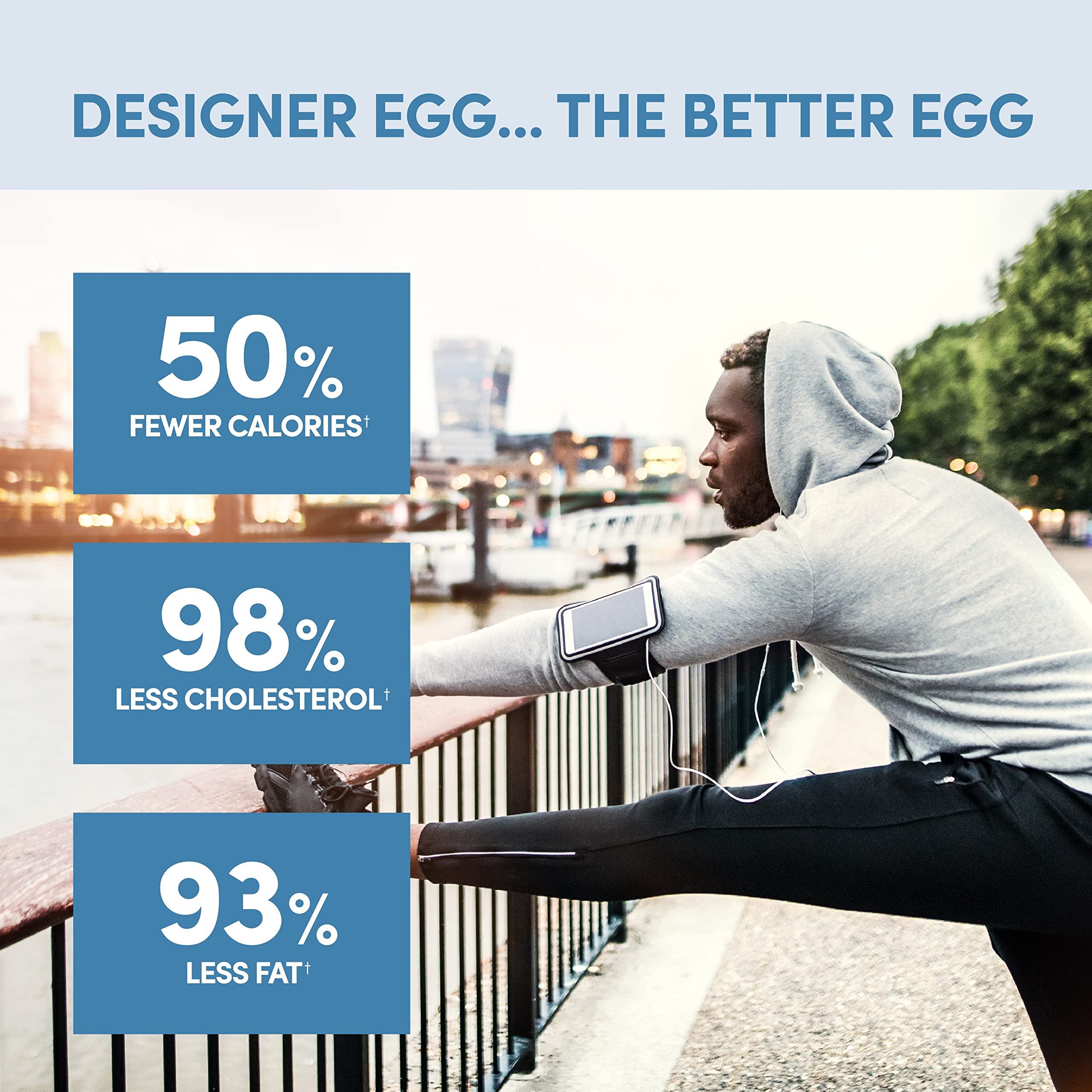 Doseur vanille Designer Egg facilite le dosage après l'entraînement.