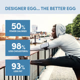 Doseur vanille Designer Egg facilite le dosage après l'entraînement.