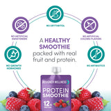 Faible en glucides, Designer Wellness Protein Smoothie, option légère après l’effort.