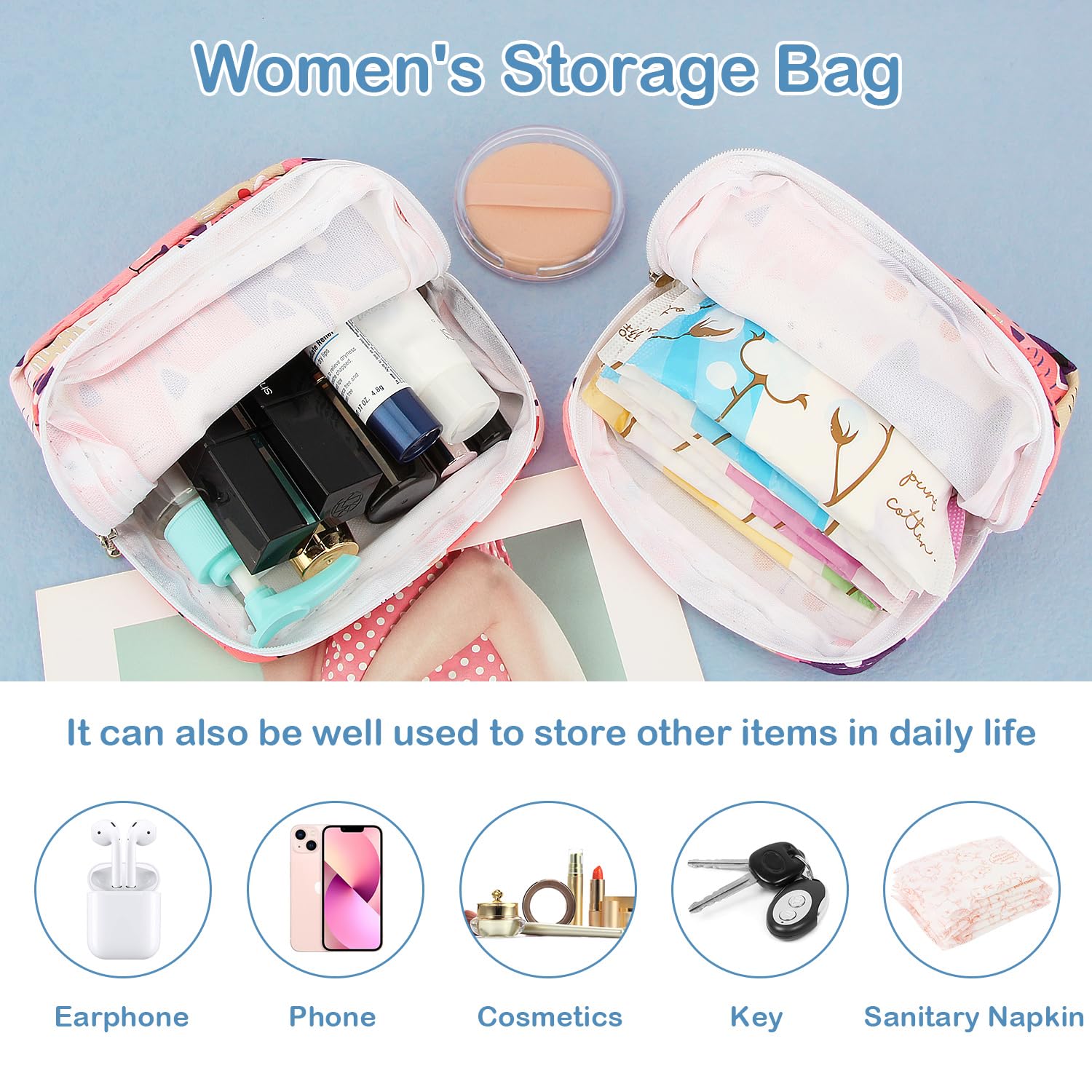 Desing Wish sac-transport-compact pratique pour emporter des protections au quotidien.