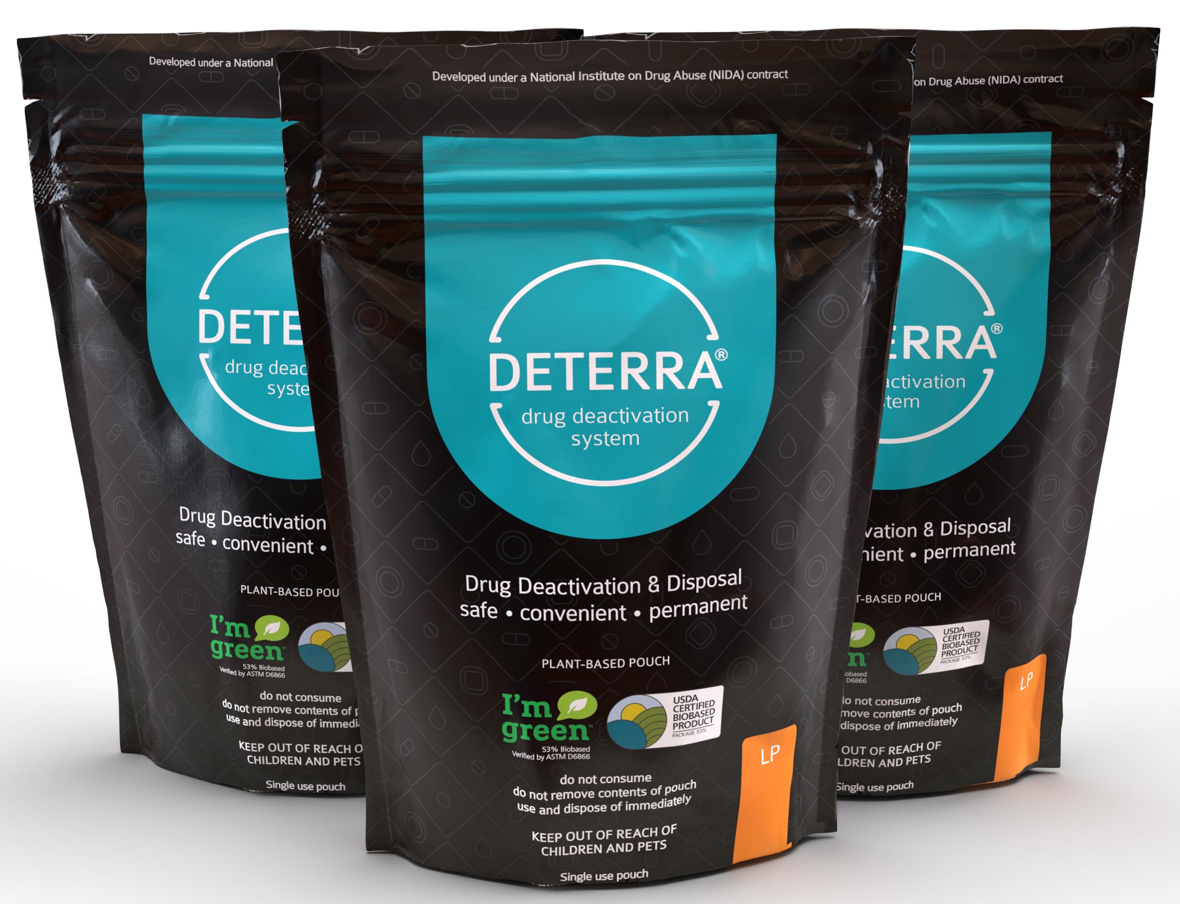 Deterra-LP désactivation des médicaments à domicile pour plus de sécurité.