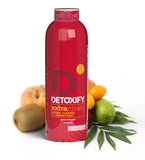Detoxify Xxtra Clean bouteille saveur fruit tropical prête pour une détox agréable.