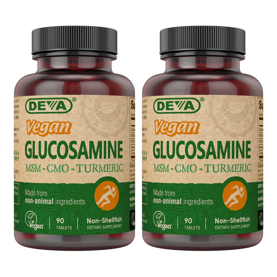 DEVA Glucosamine, flacon clair et emballage durable pour usage quotidien
